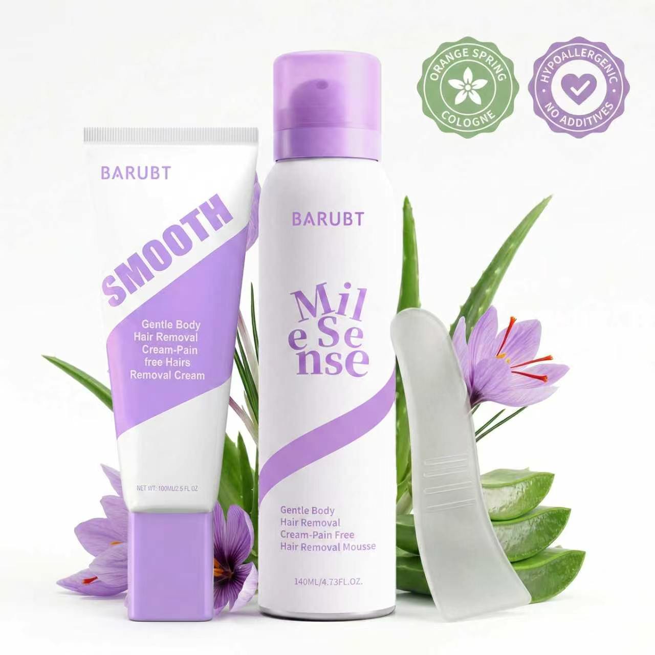 Mermaid Hair removal cream