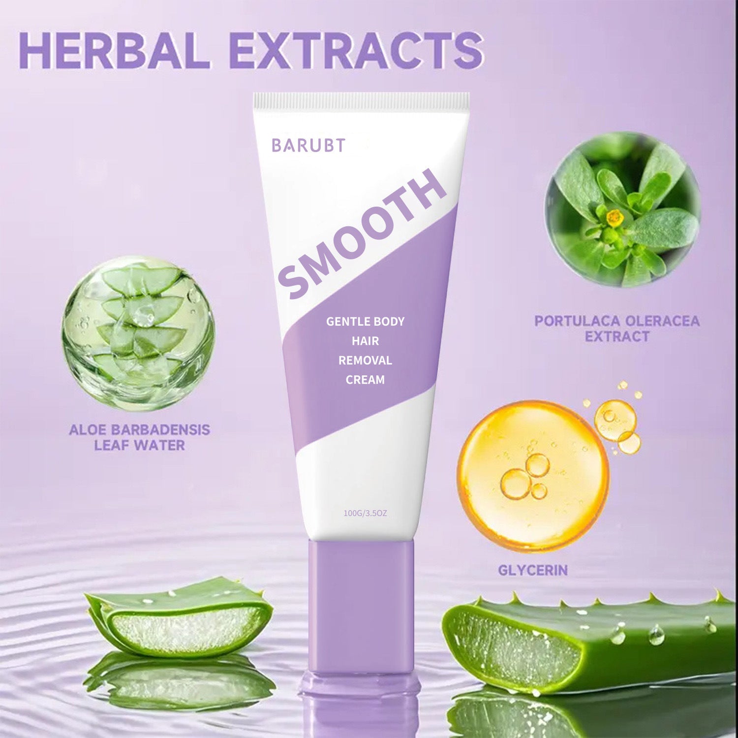 Mermaid Hair removal cream