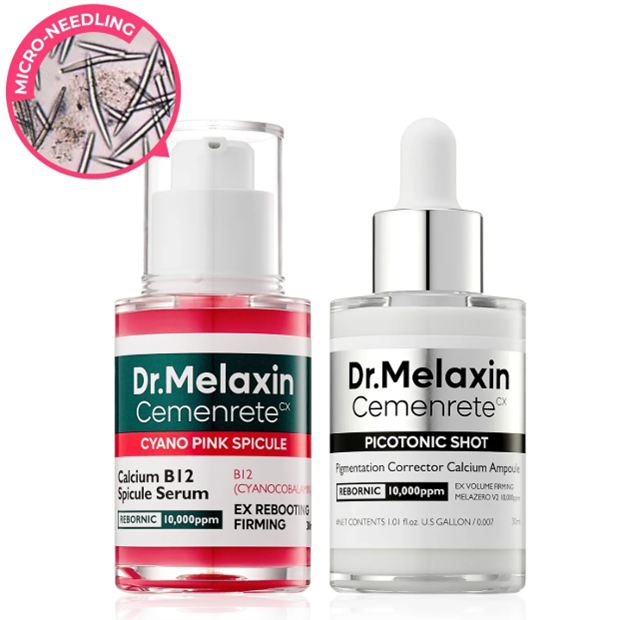 Pink Spicule&Calcium Hydrating Set
